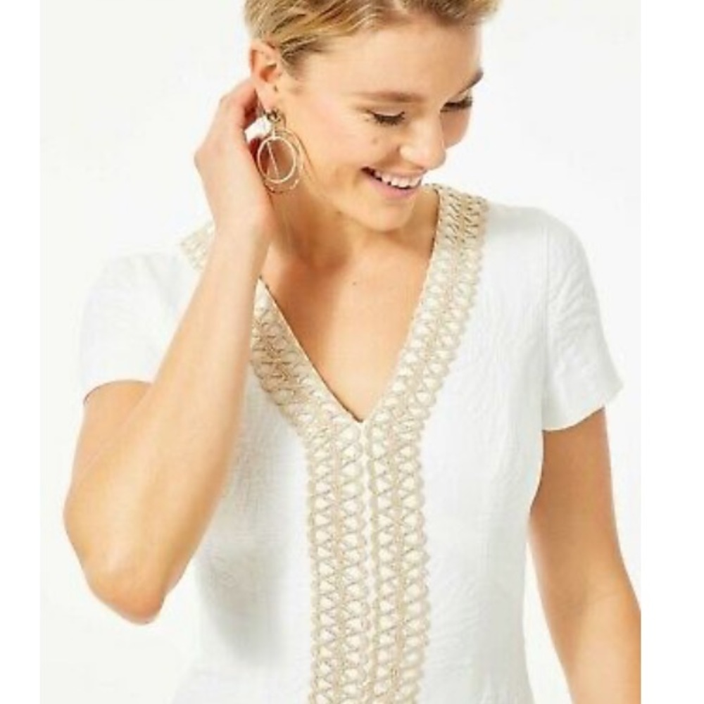 Host Pick NWT Lilly Pulitzer Arie Stretch Shift Dress - Picture 3 of 9